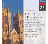 The Choir of King's College, Cambridge - Handel: 4 Coronation Anthems/Dixit Dominus etc.