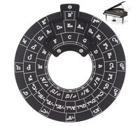 The Chord Wheel - Herramientas de aprendizaje de guitarra, herramienta de acorde de melodía musical, herramienta de transposición de acordes de guitarra, herramienta de acorde de melodía musical para
