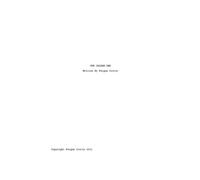 THE CHOSEN ONE: An Original Screenplay
