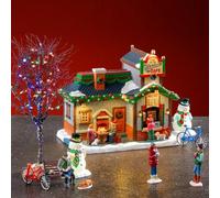 The Christmas Cafe Set con Fuente de alimentación 4,5 V Cód. 56675