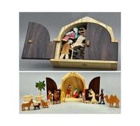 The Christmas Story Unique Nativity Set Wooden Nativity Scene Christmas Gift