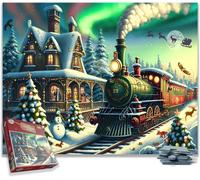 The Christmas Train - Rompecabezas de 1000 piezas