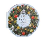 The Christmas Wreaths Coloring Book: 45 Festive Artworks (Full Circle Coloring)