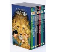 The Chronicles of Narnia 7-Book Box Set + Trivia Book Includes The Magician's Nephew,The Lion the Witch and the Wardrobe, The Horse and His Boy,Prince Caspian, The Voyage of the Dawn Treader ,The