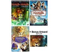 The Chronicles of Narnia: Complete Movie Trilogy DVD Collection (The Lion, the Witch and the Wardrobe / Prince Caspian / Voyage of the Dawn Treader) + Bonus Art Card