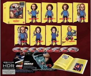 The Chucky Collection 4K - 8-Disc Box Set ( Child's Play / Child's Play 2 / Child's Play 3 / Bride of Chucky / Seed of Chucky / Curse of Chu [ Origen UK, Ningun Idioma Espanol ] (Blu-Ray)