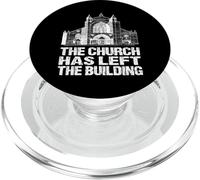 The Church Has Left The Building Inspirational Love God PopSockets PopGrip para MagSafe