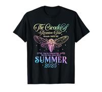 The Cicadas Reunion Tour Verano 2025 Insecto Amante de la Naturaleza Camiseta