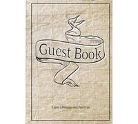 The Circulating Guest Book an Alternative Guest Book for Weddings (faux parchment cover): A LOL Interactive Reception Activity Disguised as a Guest Book