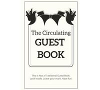THE CIRCULATING GUEST BOOK (ivory cover | cream pages}: A Wedding Reception Activity for Guests