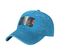 The City on The Water - Gorra de béisbol para adultos, color negro, cómoda, transpirable, ligera para uso diario, Azul, talla única