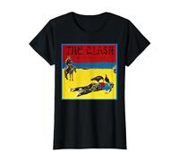 The Clash - Give 'Em Enough Rope Camiseta, Mujer, Negro, S
