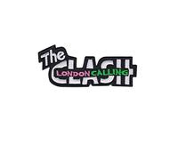The Clash London Calling Star Punk Band parche patch bordado con logotipo para planchar de hierro en apliques