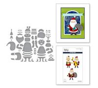 The Clauses - Troqueles grabados de la colección The North Pole Friends de Simon Hurley