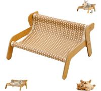 The Claw Lounge, Cat Sisal Chair, 2-in-1 Wear-Resistant Cat Scratch Pad and Lounger, Rocker with Cooling Mat for Cats (Cool Mat Style)
