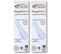 The Clean Seat Paquete de 28 unidades, unisex, sin perfume (paquete de 2)