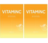 The Clean Vegan Mask Brightening Vitamin C 23 g (Paquete de 2)