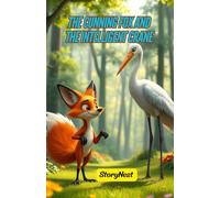 The Clever Fox and the Wise Crane: A Timeless Animal Tale with a Moral for Kids: A Short Illustrated Panchatantra-Style Fable for Children Ages 4-8