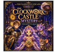 The Clockwork Castle Mystery: A Fantasy Coloring & Activity Adventure (The Narrative Escape)