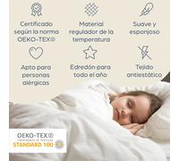 The Cloud Edredón 220 x 240 cm Microfibra Para todas las estaciones Sleepwise