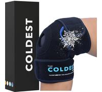 The Coldest Knee Ice Pack Wrap, terapia caliente y fría, compresión reutilizable ideal para desgarro de menisco, recuperación de lesiones, recuperación del dolor de bursitis, esguinces, hinchazón y