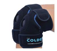 The Coldest Knee Ice Pack Wrap, terapia caliente y fría - Compresión reutilizable mejor para desgarro de menisco, recuperación de lesiones, recuperación del dolor de bursitis, esguinces, hinchazón
