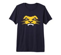 The College of New Jersey TCNJ Roscoe The Lion Face Camiseta Premium