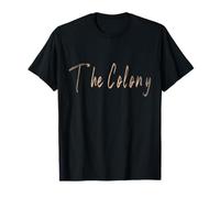 The Colony Texas Vintage diseño elegante Camiseta