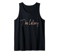 The Colony Texas Vintage diseño elegante Camiseta sin Mangas