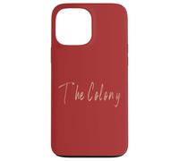 The Colony Texas Vintage diseño elegante Carcasa para iPhone 13 Pro Max