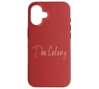 The Colony Texas Vintage diseño elegante Carcasa para iPhone 16