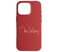The Colony Texas Vintage diseño elegante Carcasa para iPhone 16 Pro