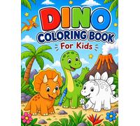 The colorful world of DINOSAURS - 31 cute images: Fun for every age