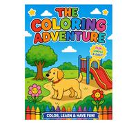 The Coloring Adventure: My First Toddler Coloring Book with Bold Lines & Everyday Objects: An Early Learning Routine Book for Kids Ages 1-3 | ... Designs with Single-Sided Pages