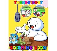 The Coloring Book: JUMBO Drawing Pages Of Characters for Kids Ages 4-8 8-12. Perfect gift for Stress Relief and Relaxation