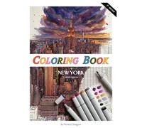 The Coloring Book of New York: Artist Edition: Premium City Architecture and Iconic Landmarks for Adult Relaxation
