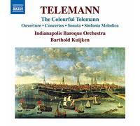 Indianapolis Baroque Orchestra - Telemann, G.P.: Concertos, TWV 53: G1, TWV 54: D1/ Sinfonia Melodica, TWV 50: 2
