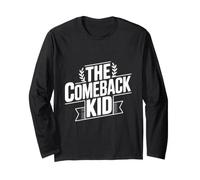 The Comeback Kid Inspirador Motivacional Manga Larga