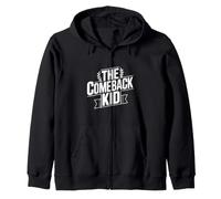 The Comeback Kid Inspirador Motivacional Sudadera con Capucha