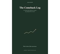 The Comeback Log: A Workout and Weight Loss Tracker for Getting Back on Track - Fitness Journal and Progress Log for Men and Women