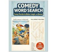 The Comedy Manifesto Word Search, Vol. I: Funny Puzzles to Relax, Laugh, and Unwind