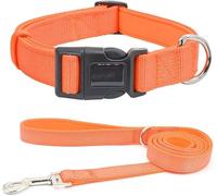 The Comfort Collares for Perros, Juego De Correa Y Collar for Perros Táctico Duradero, Collar for Perros De Nylon Personalizado, Collares for Perros De Entrenamiento Militar for Perros Pequeños, Media