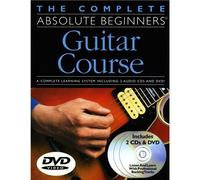 The Complete Absolute Beginners Guitar Course: Book/CD/DVD Pack. Partituras, CD, DVD (Región 0) para Guitarra