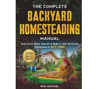The Complete Backyard Homesteading Manual: Grow Your Own Food, Raise Animals & Build a Self-Sufficient Homestead in ANY YARD - Simple Systems That Work Without Expensive Equipment or Complex Setup