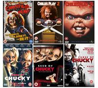 The Complete Chucky 1-6 Movie Collection: Child's Play / Child's Play 2 / Child's Play 3 / Seed of Chucky / Bride of Chucky / Curse of Chucky