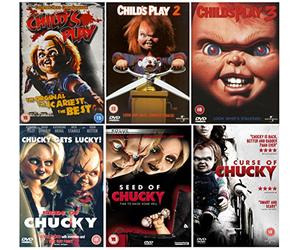 The Complete Chucky 1-6 Movie Collection: Child's Play / Child's Play 2 / Child's Play 3 / Seed of Chucky / Bride of Chucky / Curse of Chucky