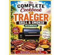 The Complete Cookbook for Traeger Grill & Smoker Beginners: Learn the Basics, Build Your Skills, and Create Mouthwatering BBQ with Easy-to-Follow Recipes