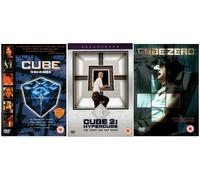 The Complete Cube Trilogy 1 - 3 DVD Movie Collection: Cube / Cube 2: Hypercube / Cube 3: Cube Zero