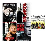 The Complete Death Wish Then & Now Collection: Original Movie Series + 2018 Reboot + Bonus Art Card
