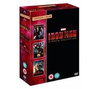 The Complete Iron Man Film (3 discos) Caja de recolección de DVD: Parte 1, 2 y 3 + Extras